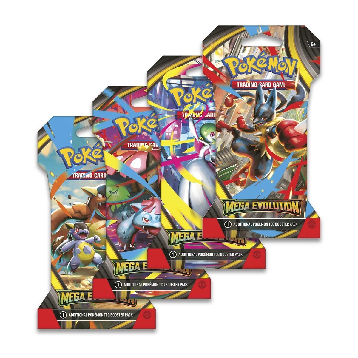 Pokemon TCG Mega Evolution Sleeved Booster Pack