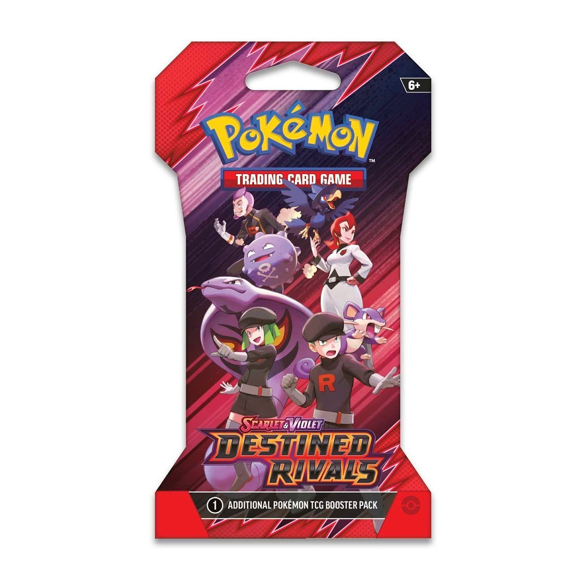 Pokemon TCG Destined Rivals Sleeved Booster Pack - SV10